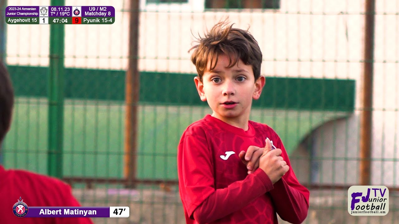 Aygehovit 15 (1-9) Pyunik 15-4 (08.11.23) 2023-24 AJC U9/M2, Matchday 8