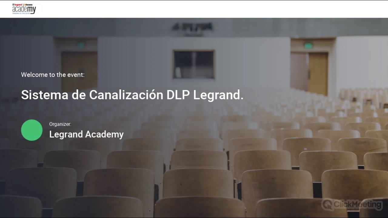 Webinar Sistema de Canalización DLP Legrand - 26 03 2021