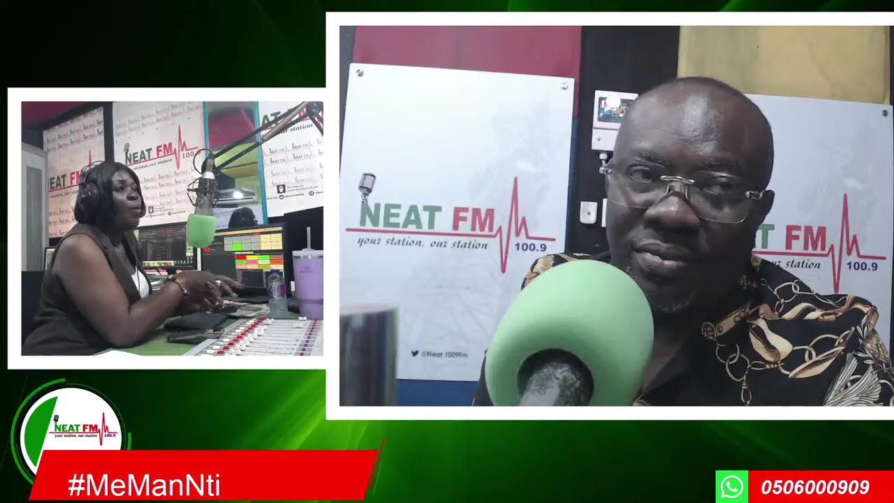 #MeManNti with MAAME BIAMAH AKWAFO on NEAT 100.9 FM   03/02/2026