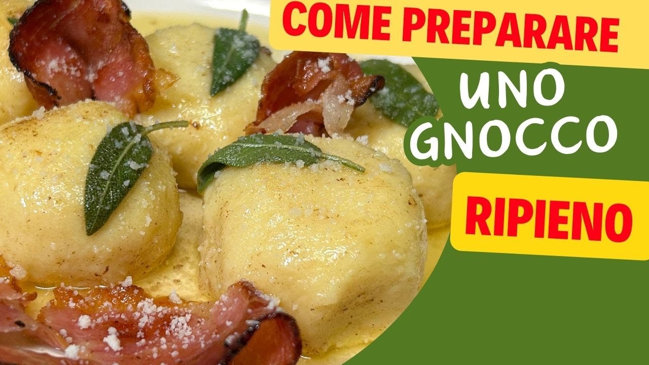 PRIMI PIATTI_Gnocchi ripieni fatti in casa con Gorgonzola, Speck. Vivi un'esperienza unica
