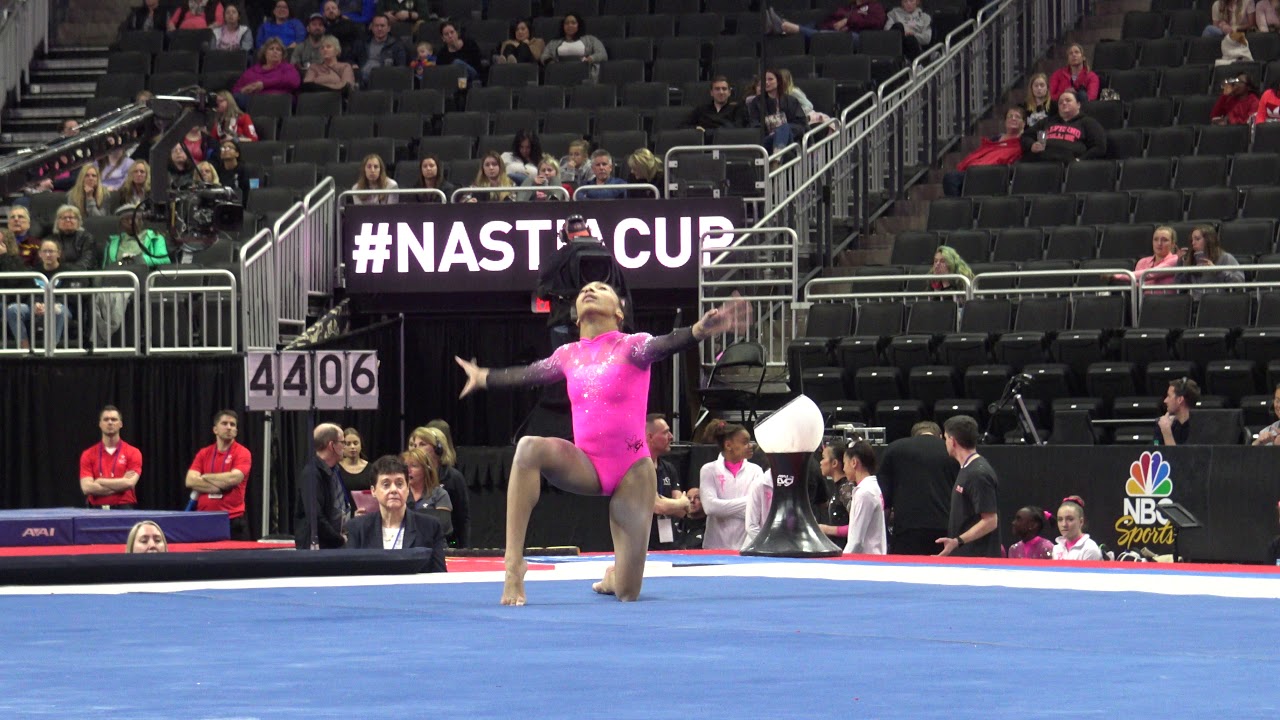 Layla Hammer - Floor Exercise – 2020 Nastia Liukin Cup