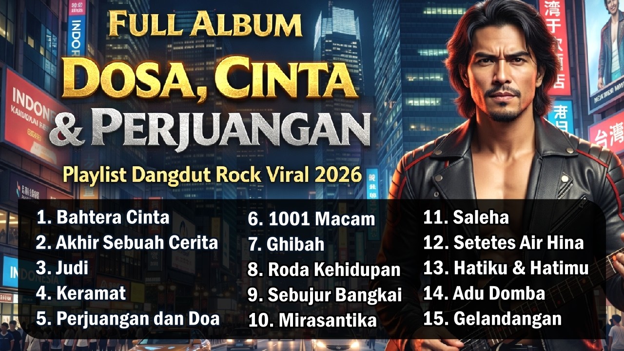 🔥 FULL ALBUM RHOMA IRAMA – Dosa, Cinta & Perjuangan | Dangdut Rock Viral 2026 | by D'Rockdut