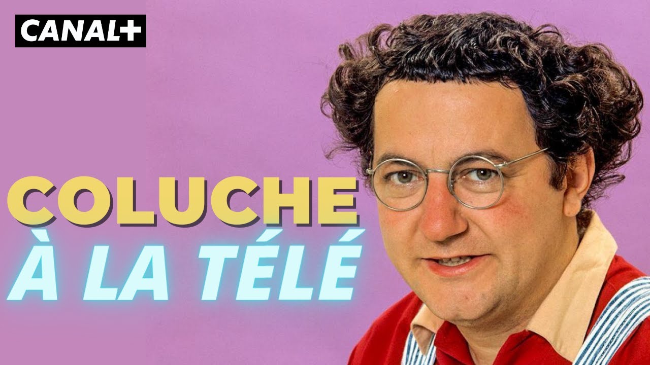 COLUCHE à la télé - (Lire la description)