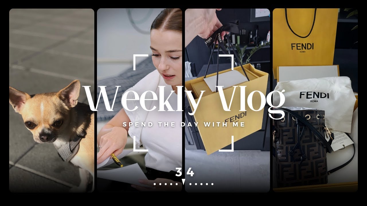 Weekly vlog nr 34: Egzamin praktyczny, Torebka Fendi