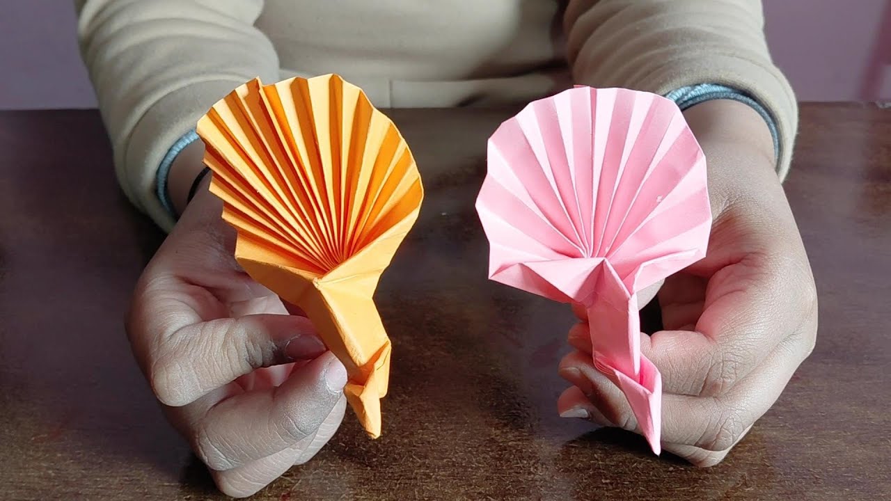 How to make peacock 🦚 from origami sheet 