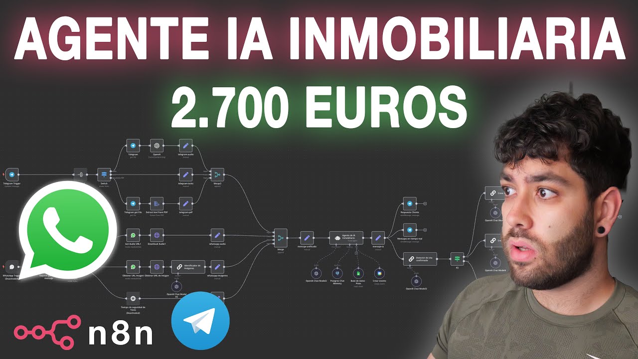 VENDÍ ESTE AGENTE DE IA PARA INMOBILIARIA POR 2.700€ (TUTORIAL COMPLETO)