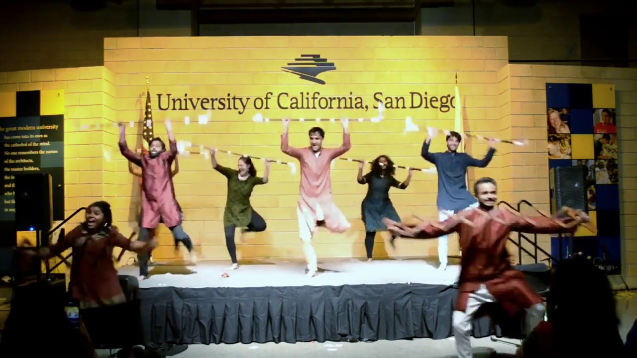 Bollywood dance at UC San Diego for Diwali 2017