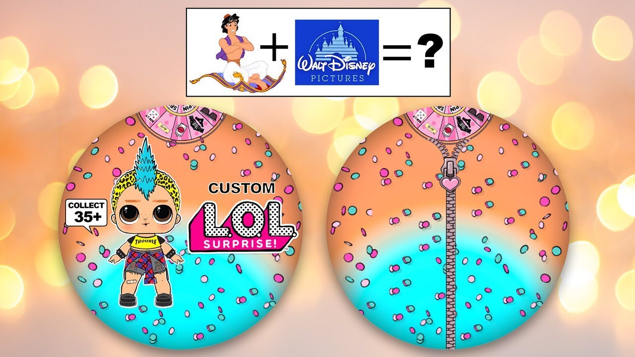 Boy Series 2D Paper Custom LOL Surprise Dolls. LOL Doll for Boys.