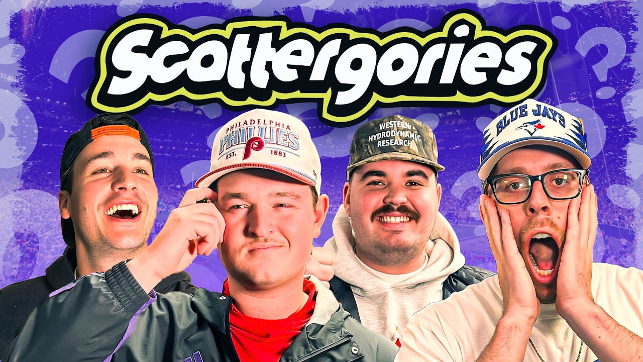 WE PLAYED SPORTS SCATTERGORIES