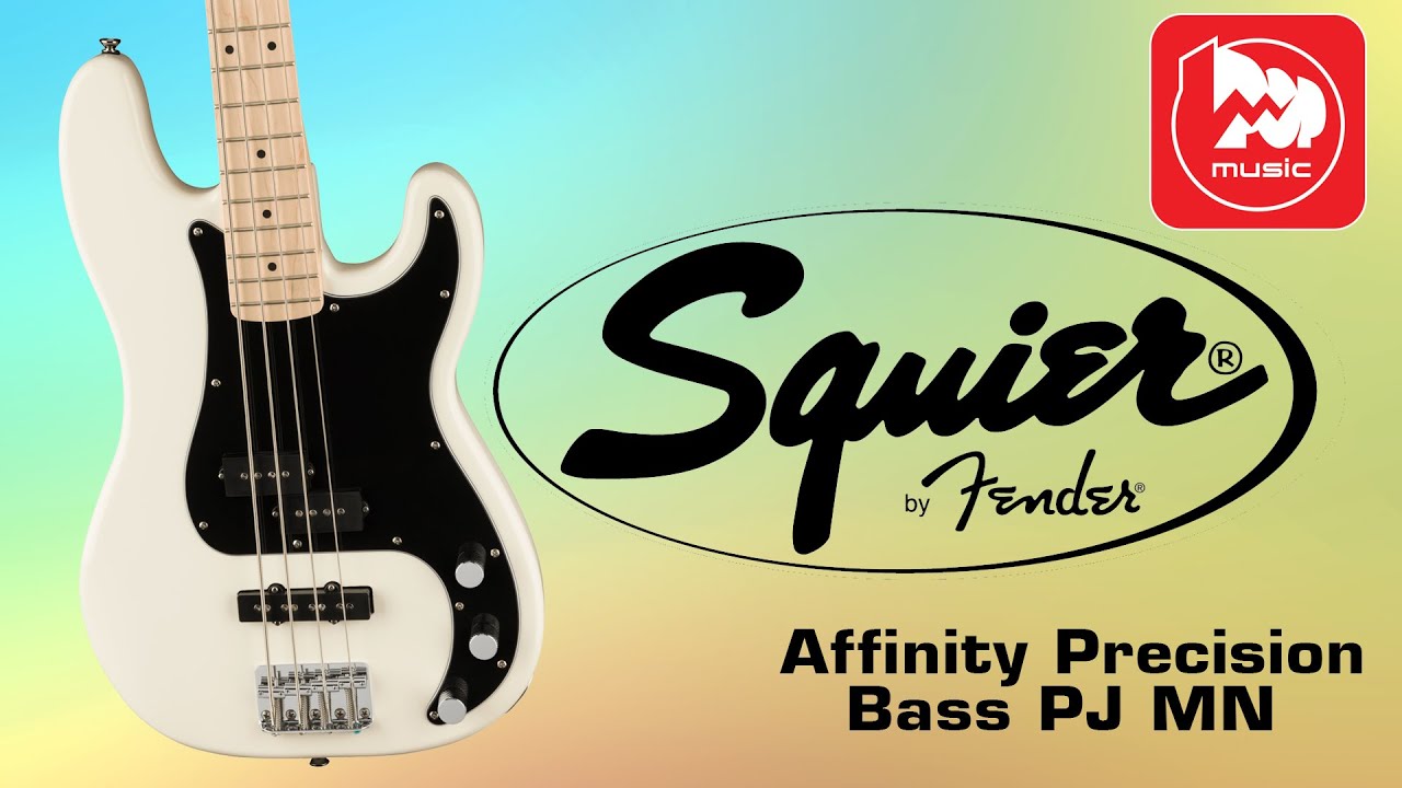 Fender Squier Affinity Precision Bass PJ MN OLW - бас-гитара PJ