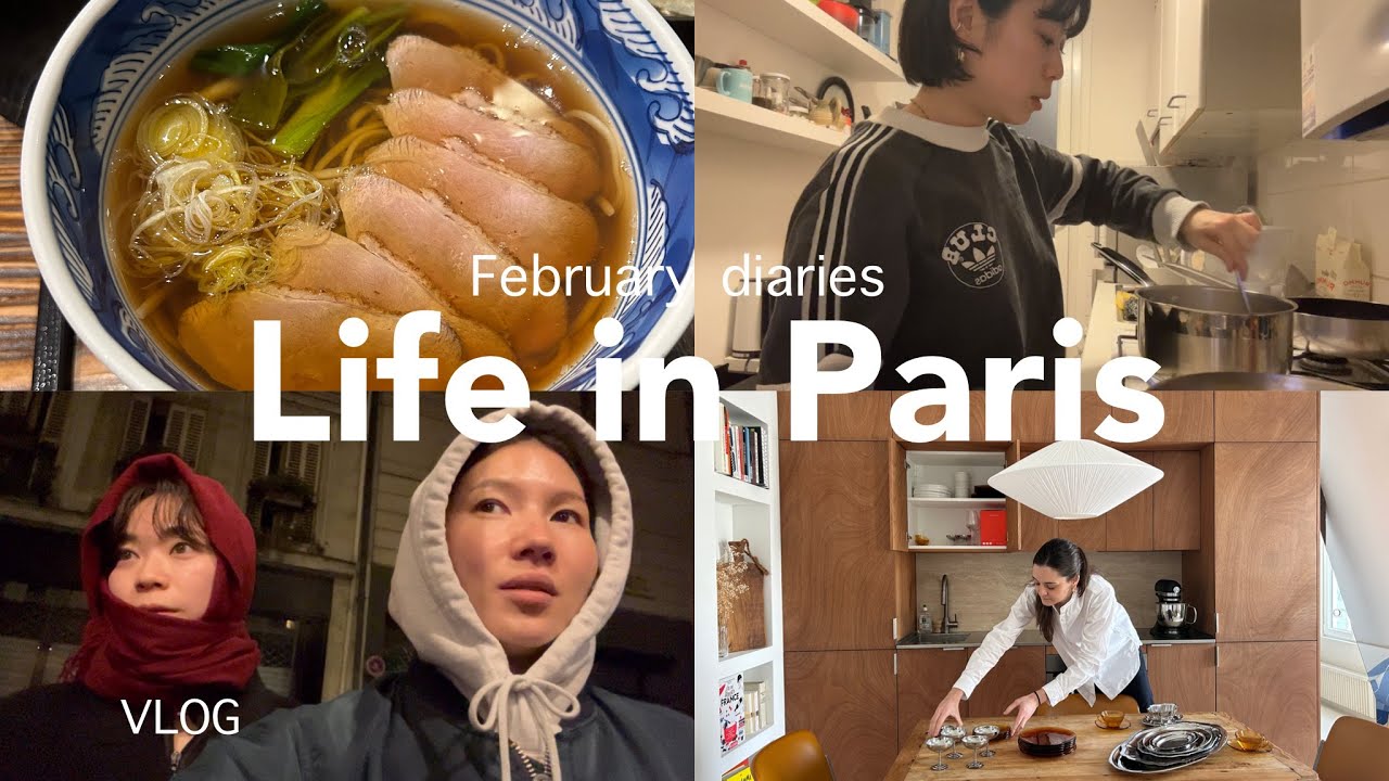 パリでおすすめの日本食レストラン/日本からのお土産/パリジェンヌのキッチン取材/パリでの過ごし方/【life in Paris】/VLOG#23