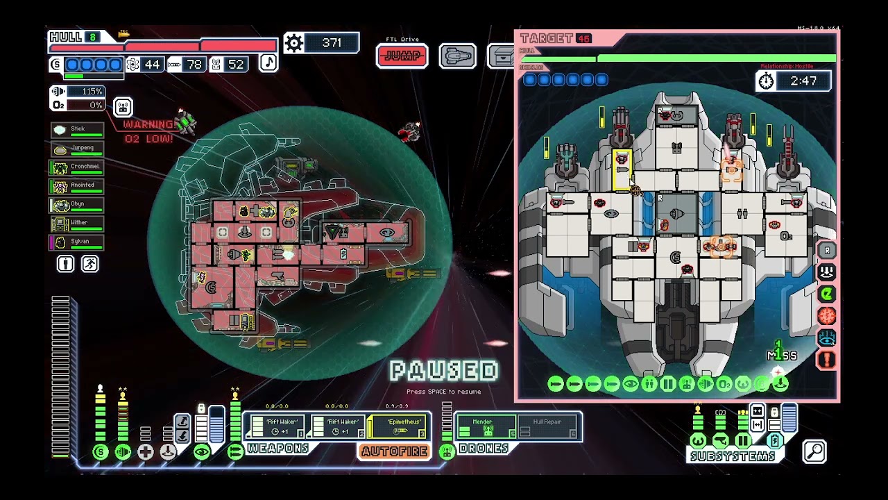 Vance vs 2 Rift Wakers | FTL Multiverse