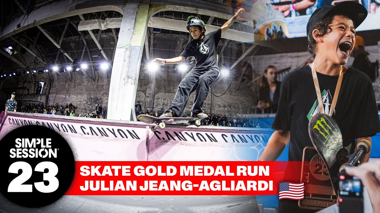 JULIAN AGLIARDI | 🥇 GOLD MEDAL RUN OF SIMPLE SESSION 23