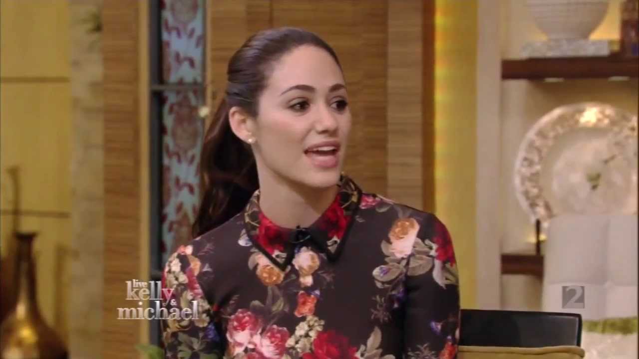 Emmy Rossum on Live with Kelly & Michael (13 March 2014)