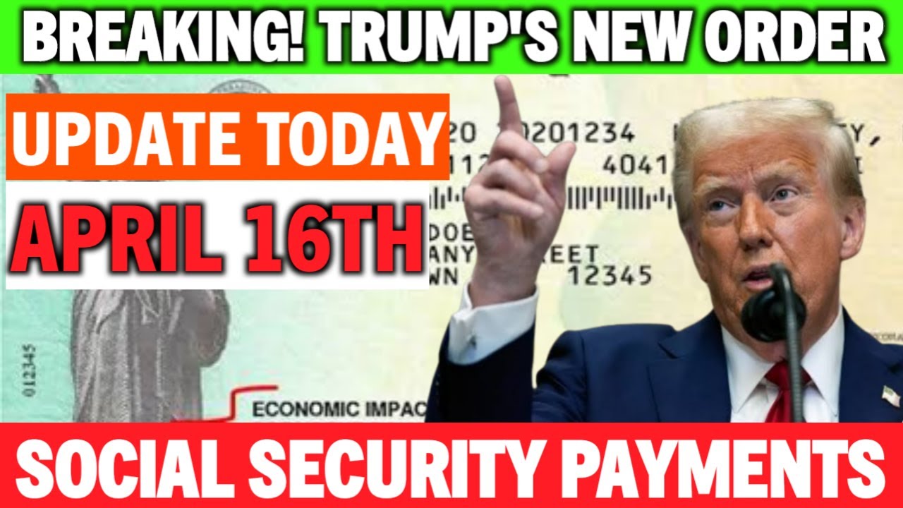 BREAKING! TRUMP'S NEW SOCIAL SECURITY EXECUTIVE ORDER? | SSA SSI SSDI VA PAYMENTS UPDATE TODAY 2025