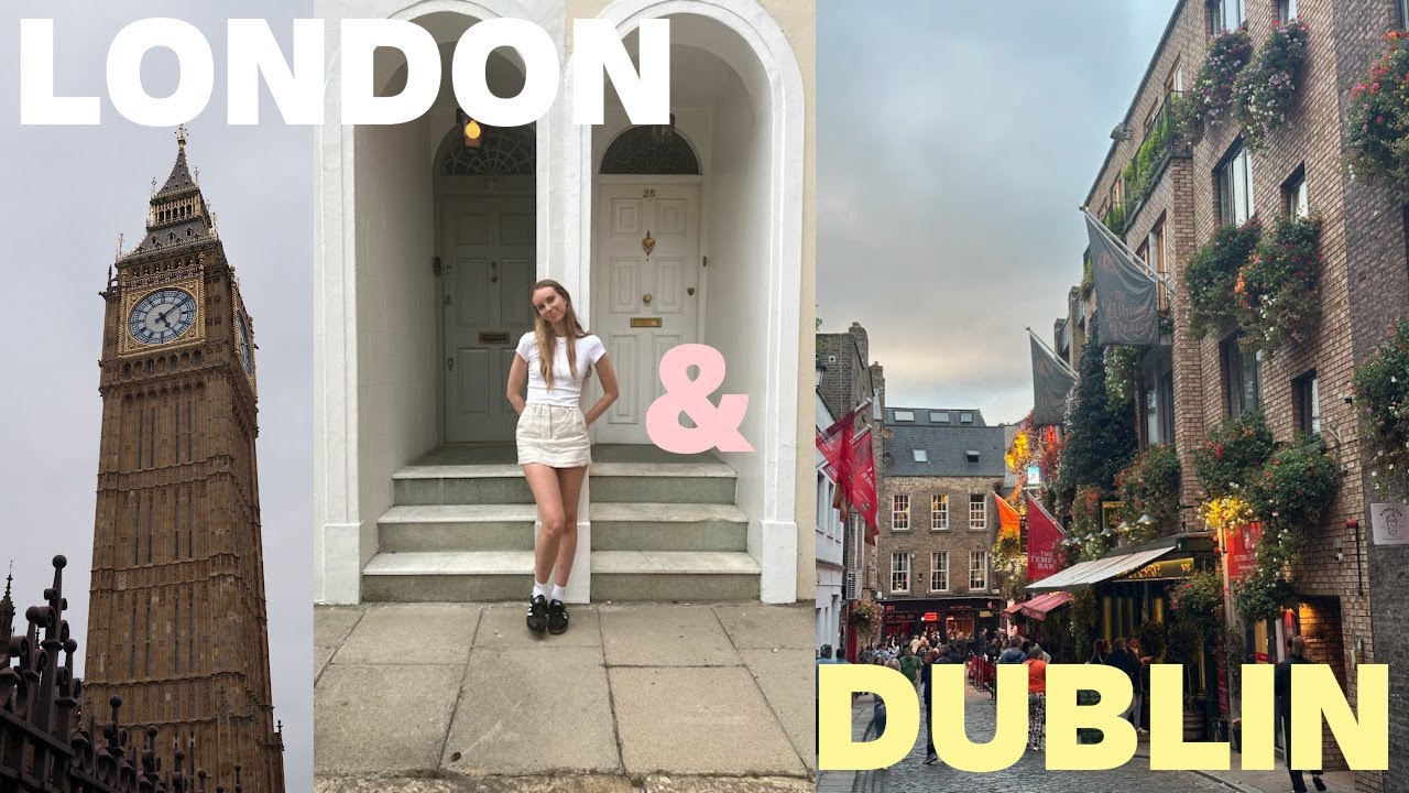 LONDON & DUBLIN // with a side of solo travelling [vlog]