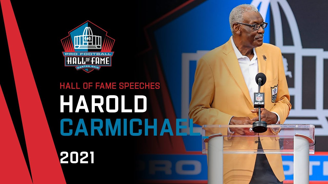 Harold Carmichael Full Hall of Fame Speech | 2021 Pro Football Hall of Fame | NFL