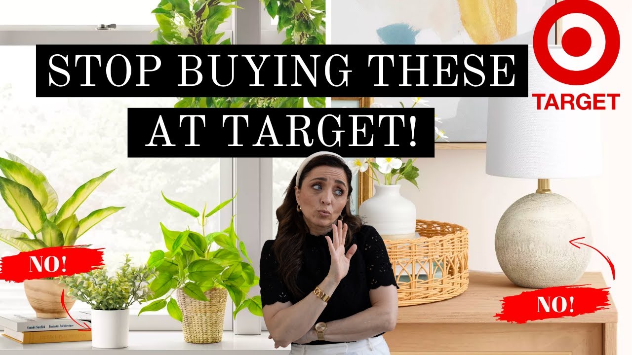 STOP BUYING THESE AT TARGET | LUX FOR LESS |  WORST & BEST THINGS TO BUY AT TARGET