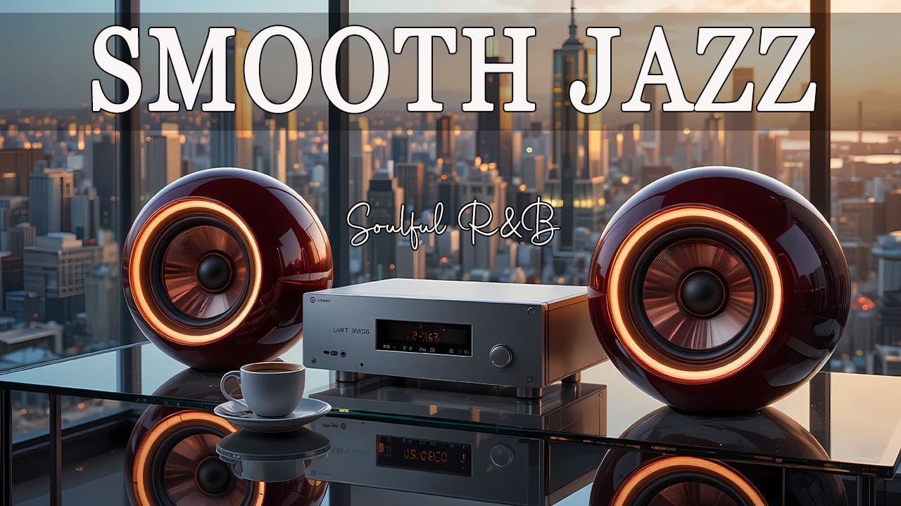 Smooth Jazz Lounge & Soulful R&B 🎷 Perfect Music to Focus