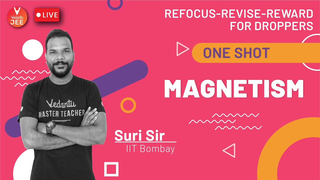 Magnetism | One Shot | Refocus-Revise-Reward | Suri Sir | Vedantu JEE