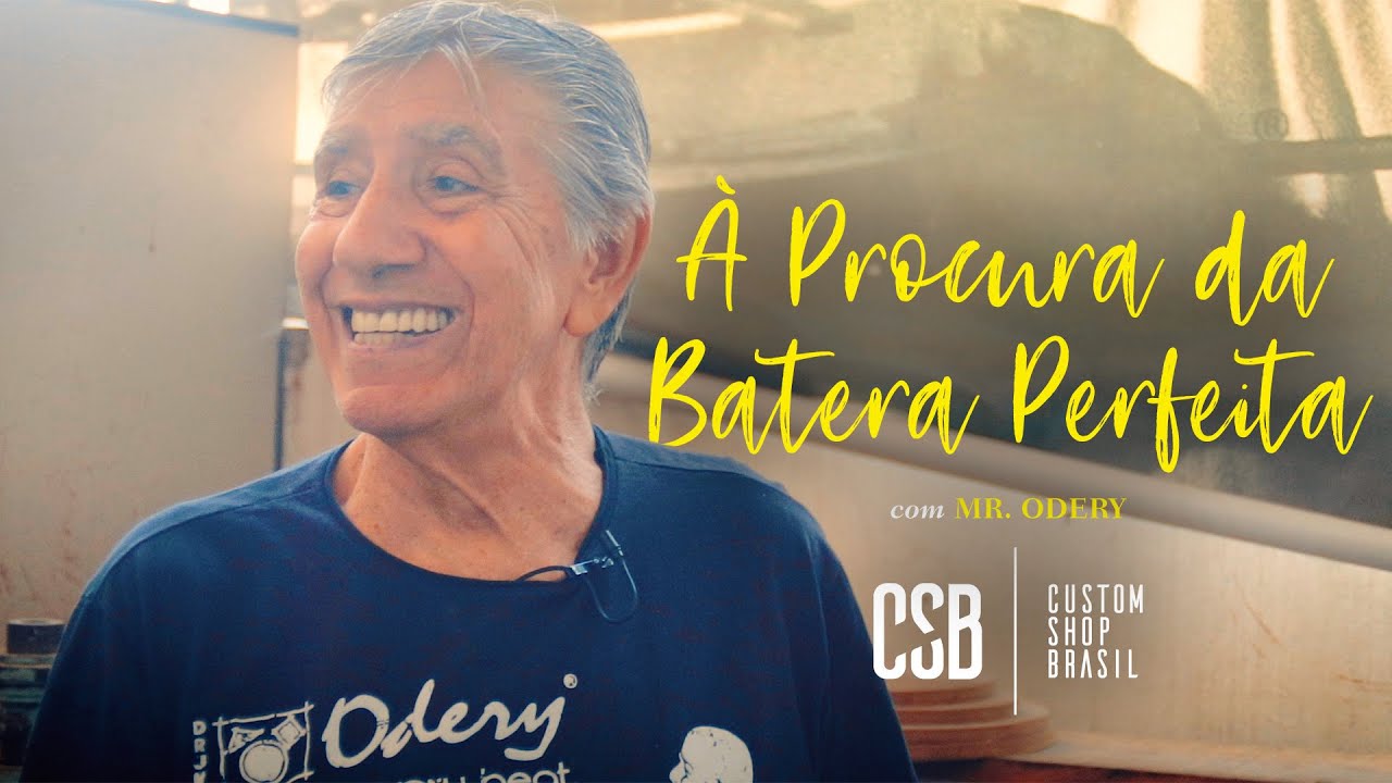 MR. ODERY: Construindo Baterias à Procura da Batida Perfeita | Custom Shop Brasil
