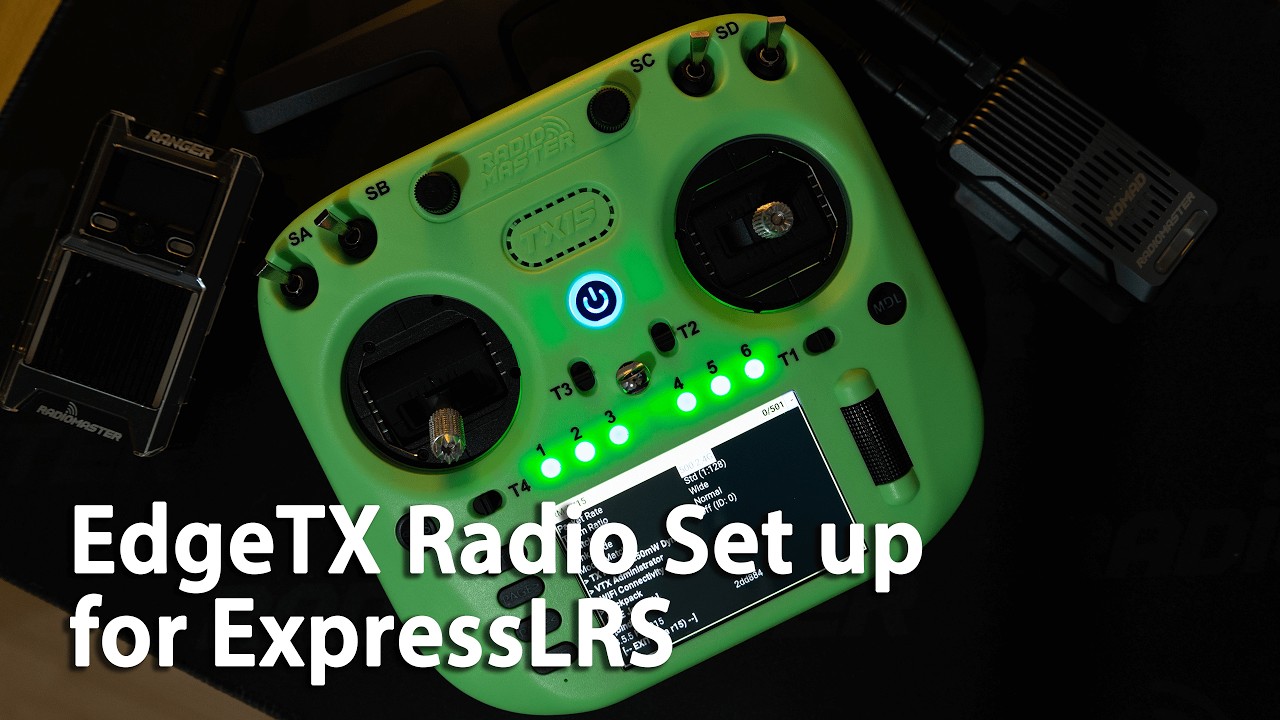 How I set up a new EdgeTX Radio for ExpressLRS in 2025 ft. the RadioMaster TX15