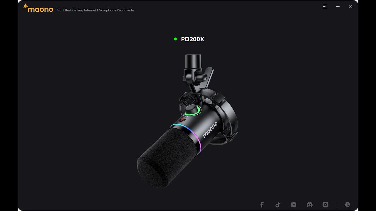 Тестируем микрофон Maono PD200X