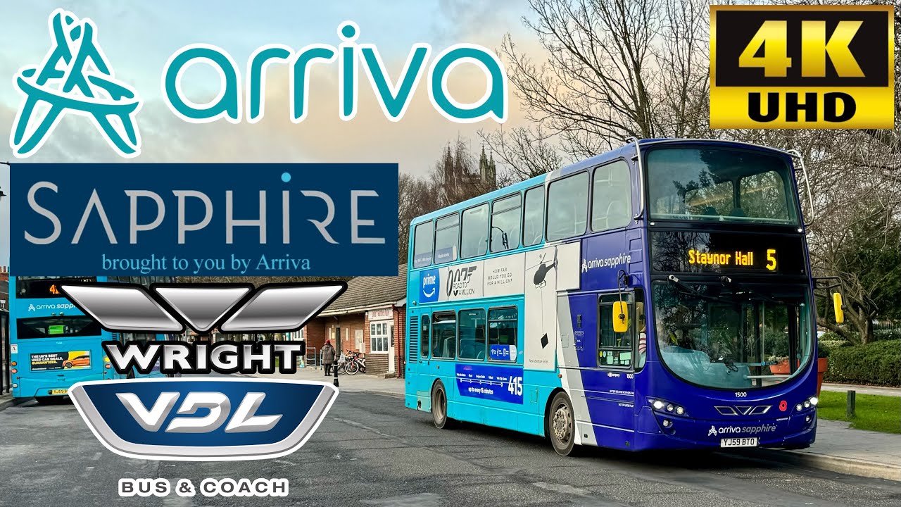 [Arriva Yorkshire: Sapphire 401 Selby to Goole via Camblesforth & Snaith] Wright Gemini 2 VDL DB300