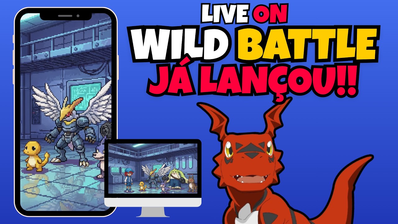 WILD BATTLE JÁ LANÇOU E QUERO MOSTRAR AS NOVIDADES PARA VOCÊS!!