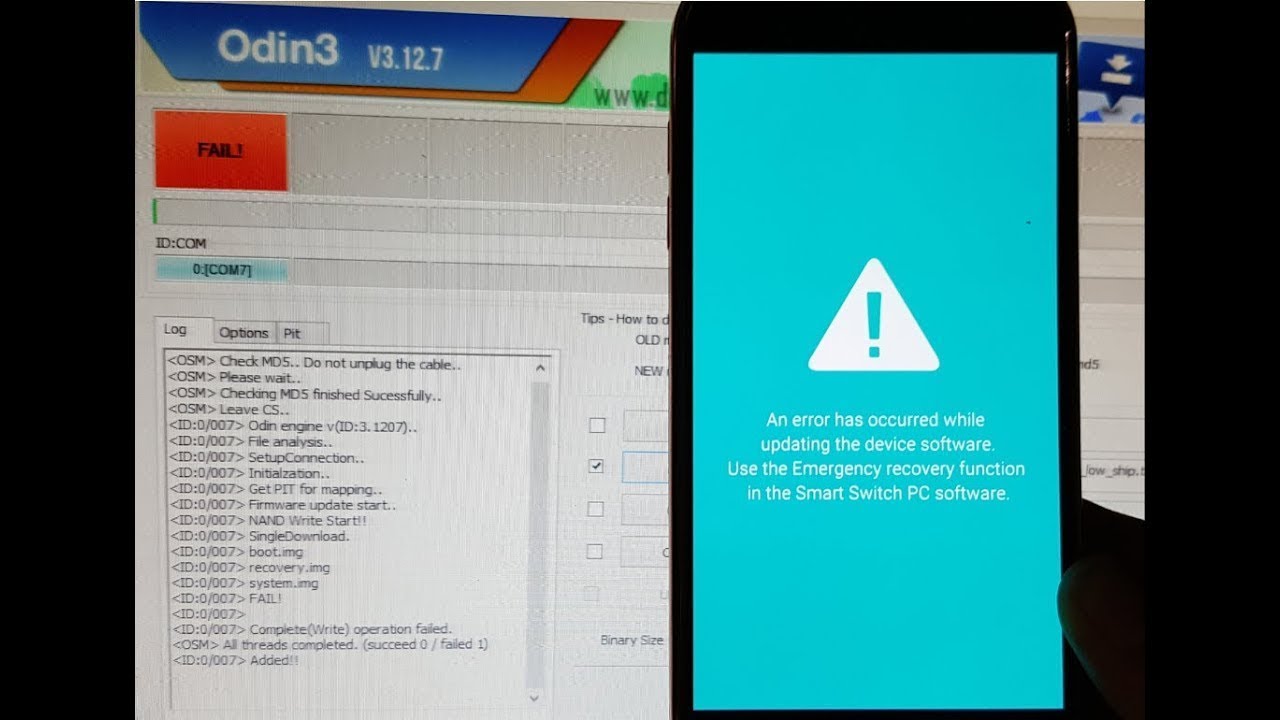 Samsung odin erro de Instala&ccedil;&atilde;o de firmware. Nunca instale firmware antes de ver este v&iacute;deo.