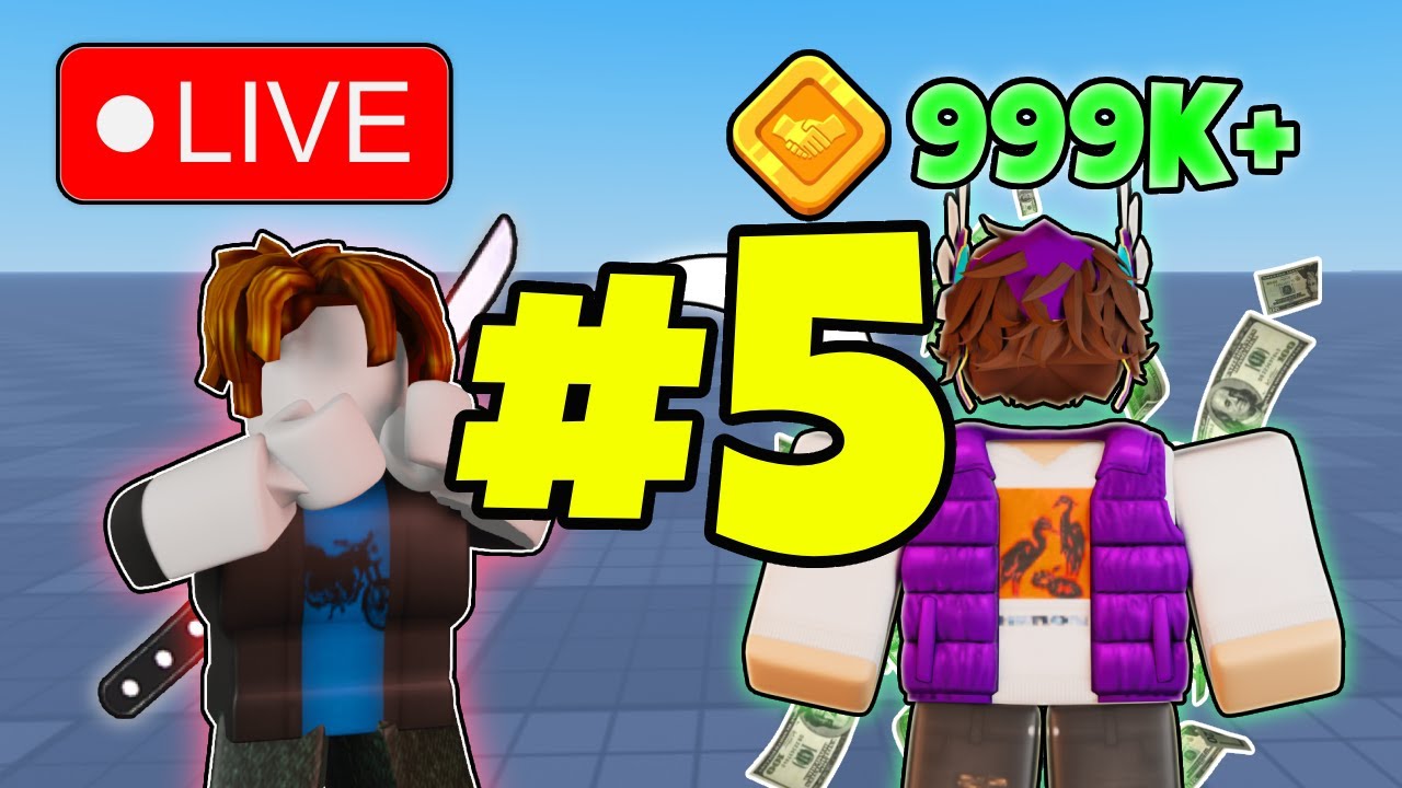 NOOB To PRO In Blade Ball TRADING! EP #5 🔴LIVESTREAM🔴 And Other Games!