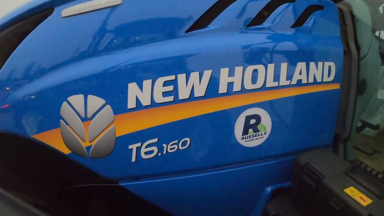 2024  New Holland T6.160 6.7 Litre 6-Cyl Diesel Tractor (158 / 175 HP) Russells at MMS 2024