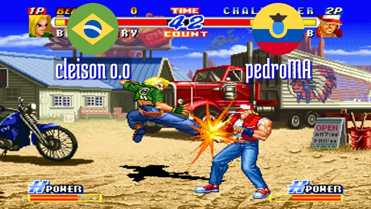FT5 @rbff2h: cleison o.o (BR) vs pedroMA (EC) [Real Bout Fatal Fury 2 rbff2 Fightcade] Jul 1