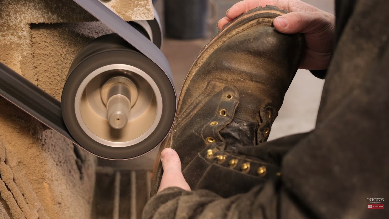 Work Boot RESOLE - Vibram Lug Sole - Nicks BuilderPro™