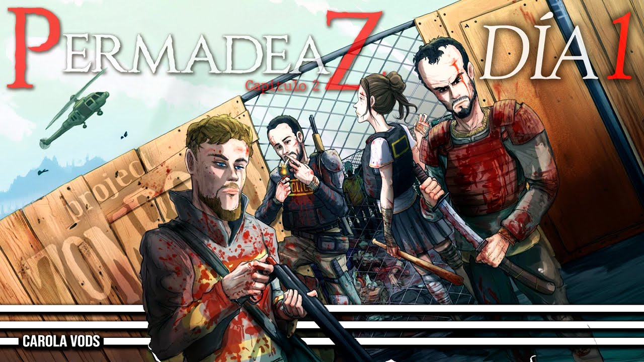 PermadeaZ Día 1 🧟 Project Zomboid 🧟 Gameplay Español | CAROLA