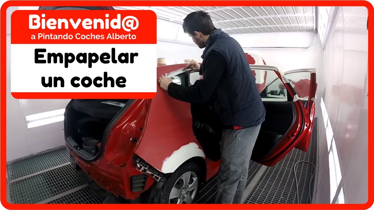 Como empapelar un coche para pintar