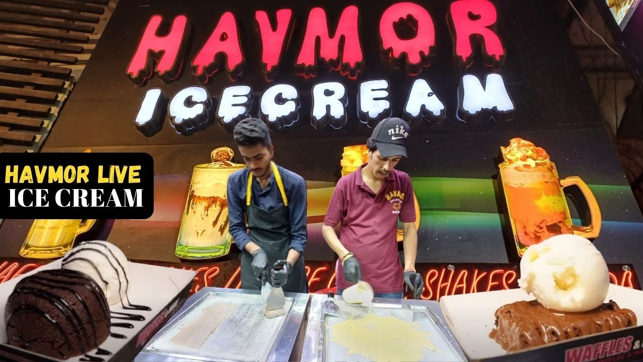 Famous Ice Cream Havmor in Karachi l BAHADURABAD Street Food