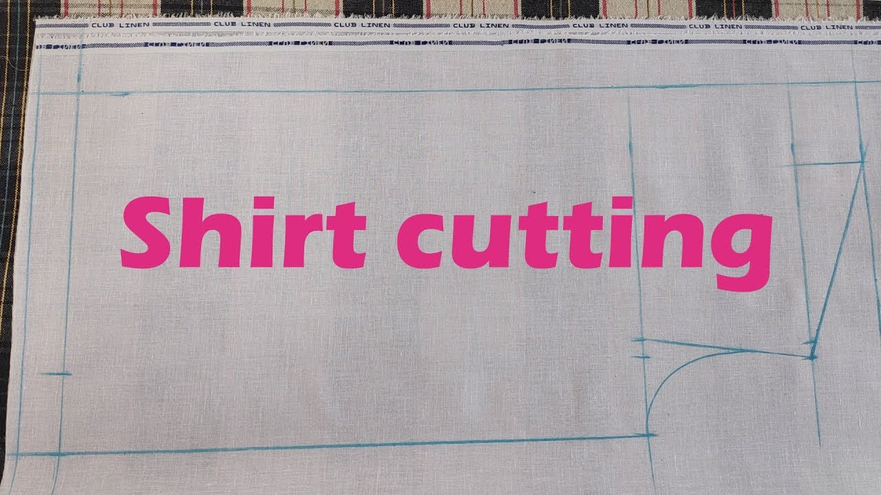 simple gents shirt cutting || half hand shirt cutting || N A Fashion