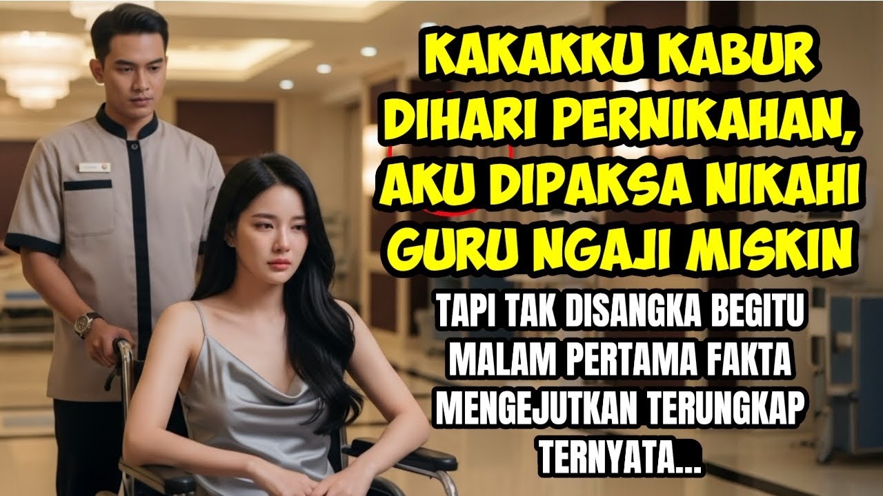 KAKAKKU KABUR, AKU DIPAKSA NIKAHI GURU NGAJI MISKIN, SAMPAI IA TAHU RAHASIA YANG DISEMBUNYIKAN....
