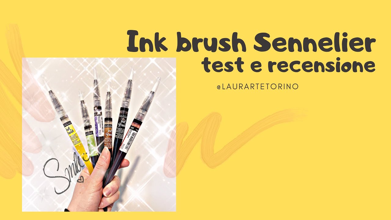 Ink Brush Sennelier - test e recensione - @LaurArteTorino