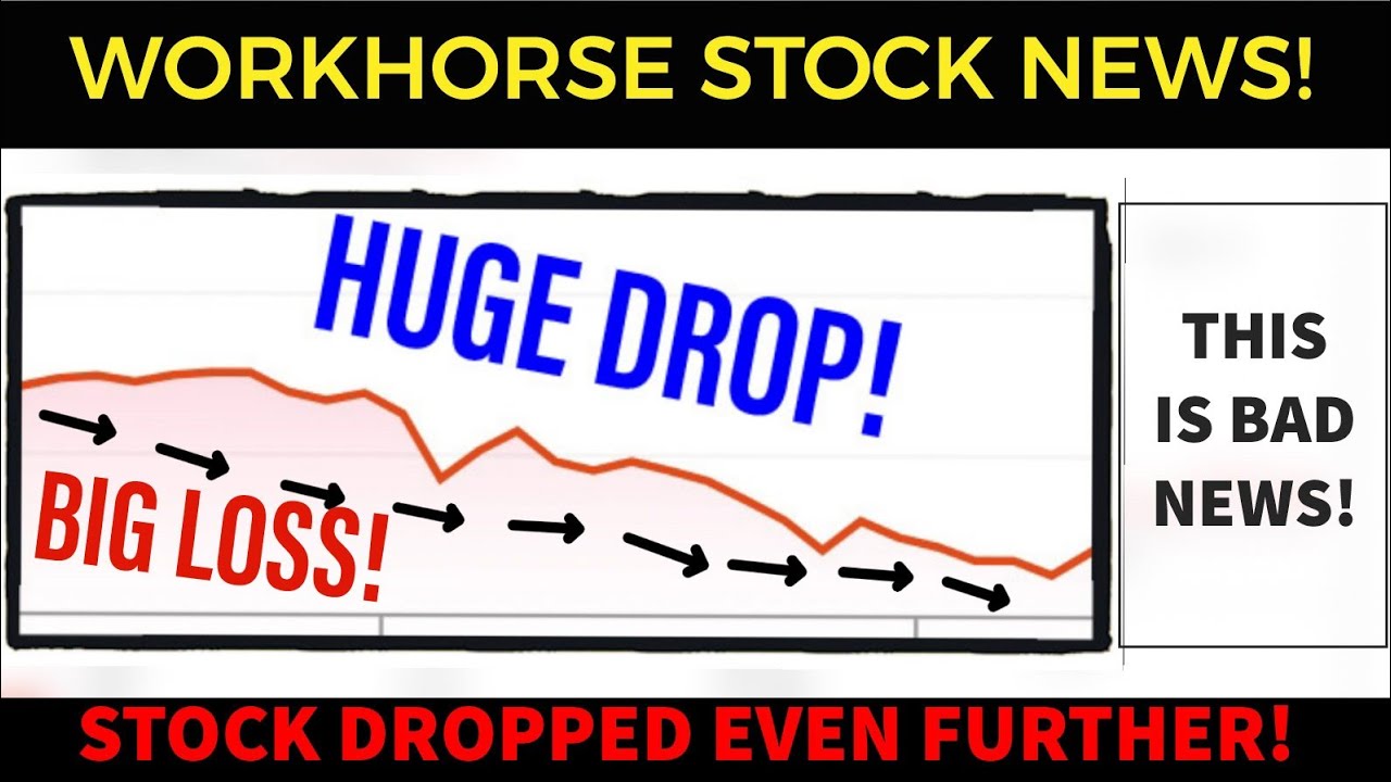 WORKHORSE STOCK UPDATE - WHY IS WKHS STOCK SELLING OFF?? - HUGE PRICE DROP FOR WKHS STOCK