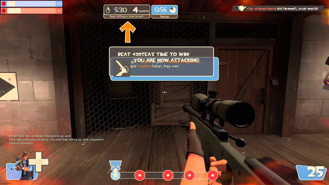 Team Fortress 2: FBTFHL pl_barnblitz_pro4 round 1