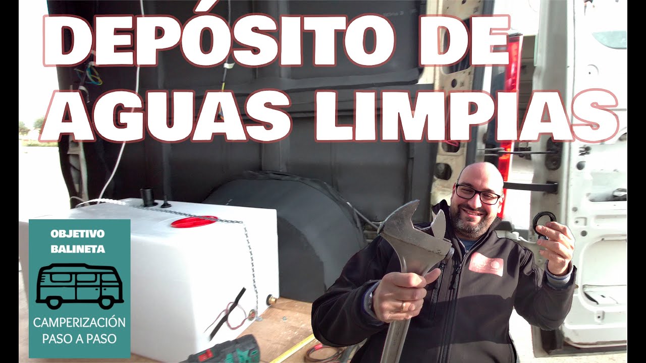 Cómo INSTALAR el DEPOSITO DE AGUAS LIMPIAS | #9 Camperizar furgoneta