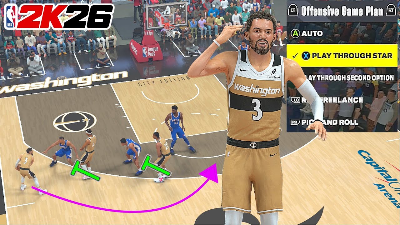 Trae Young Wizards Debut ! | NBA 2K26 Play Now Online