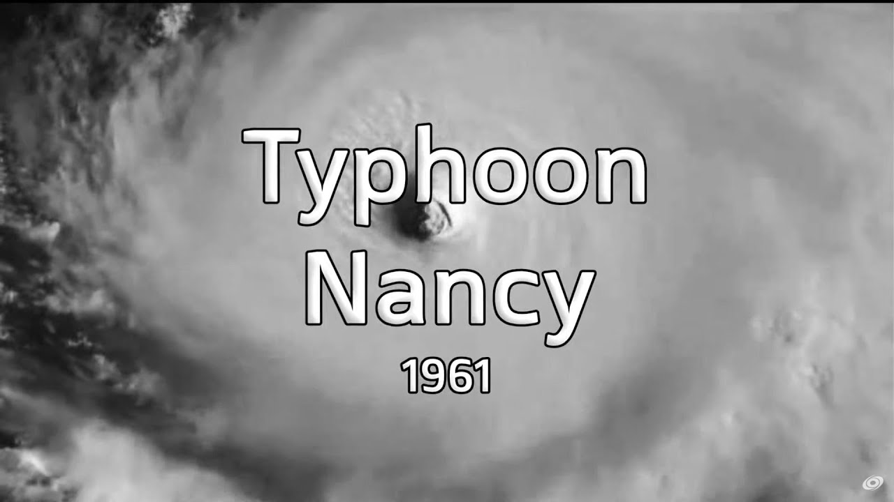 The Track of Typhoon Nancy (1961)