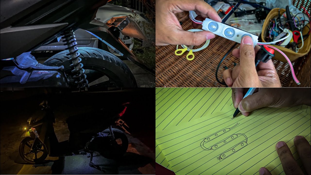 Installing LED Strip Light - Mio Soul i 125 (MSI 125)