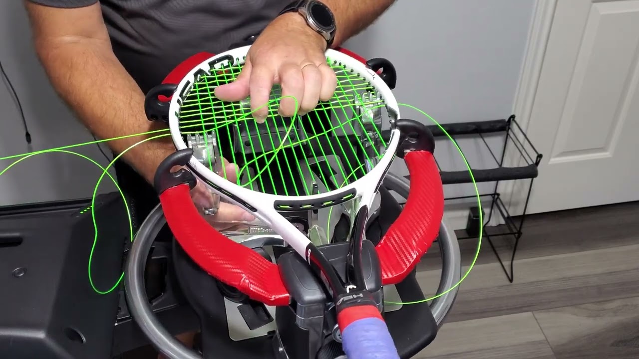 2020 Head Speed Pro 18x20 step by step stringing instructions