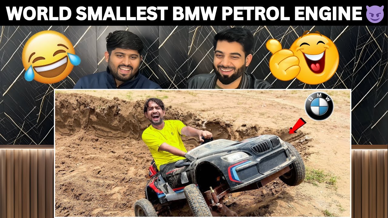 Reaction On World’s Smallest BMW With Petrol Engine 😈 | Pakistani Reaction 🔥