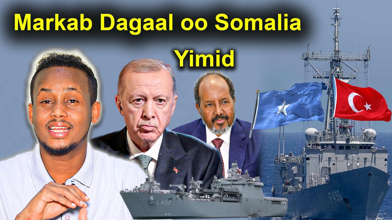 Maraakiib Dagaal oo Soomaaliya   Soogaaray Gaar ahaan Somalind  Turkiga  oo farin u diray Asr*l