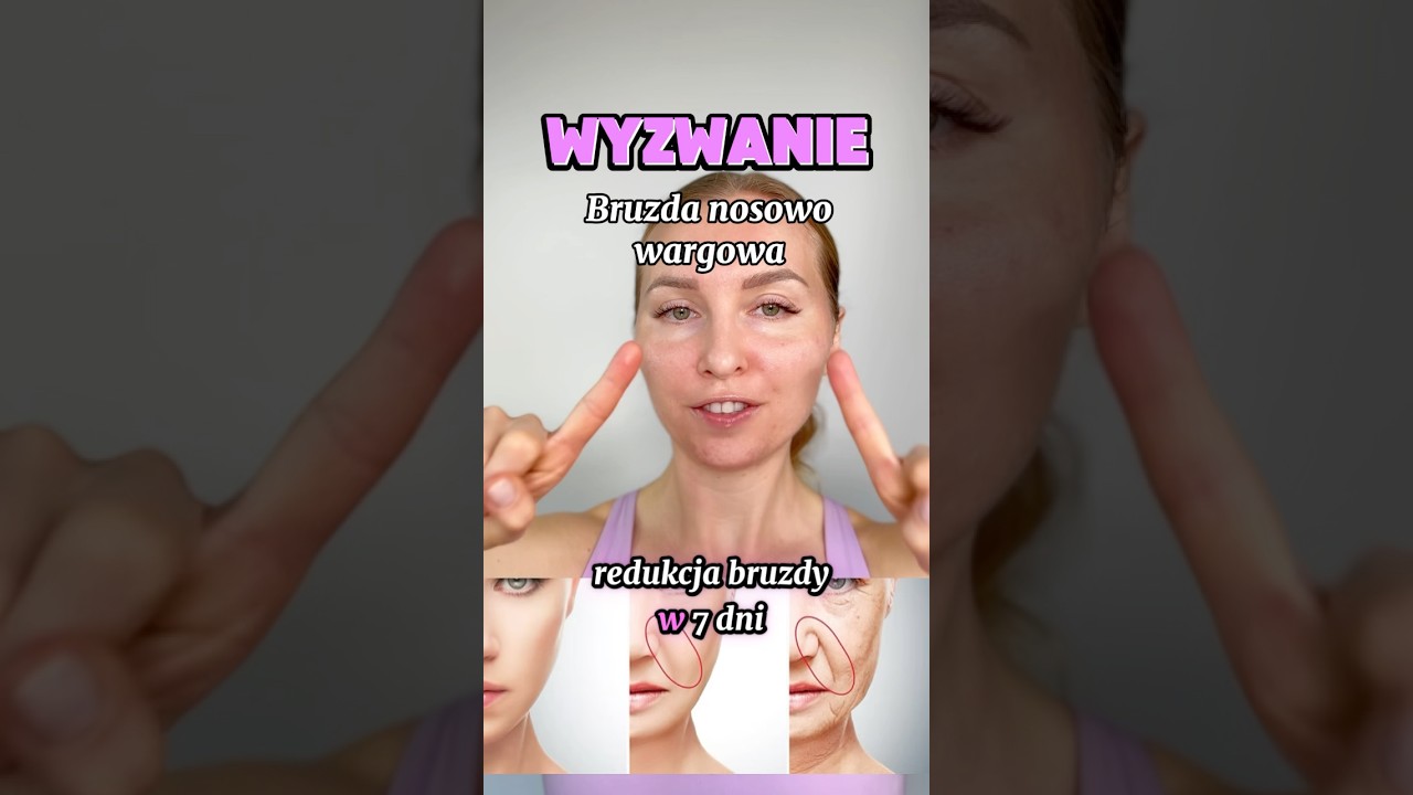 Masaż bruzdy nosowo wargowej #skincare #massage #kobido #masażtwarzy#redukcja #automasaż